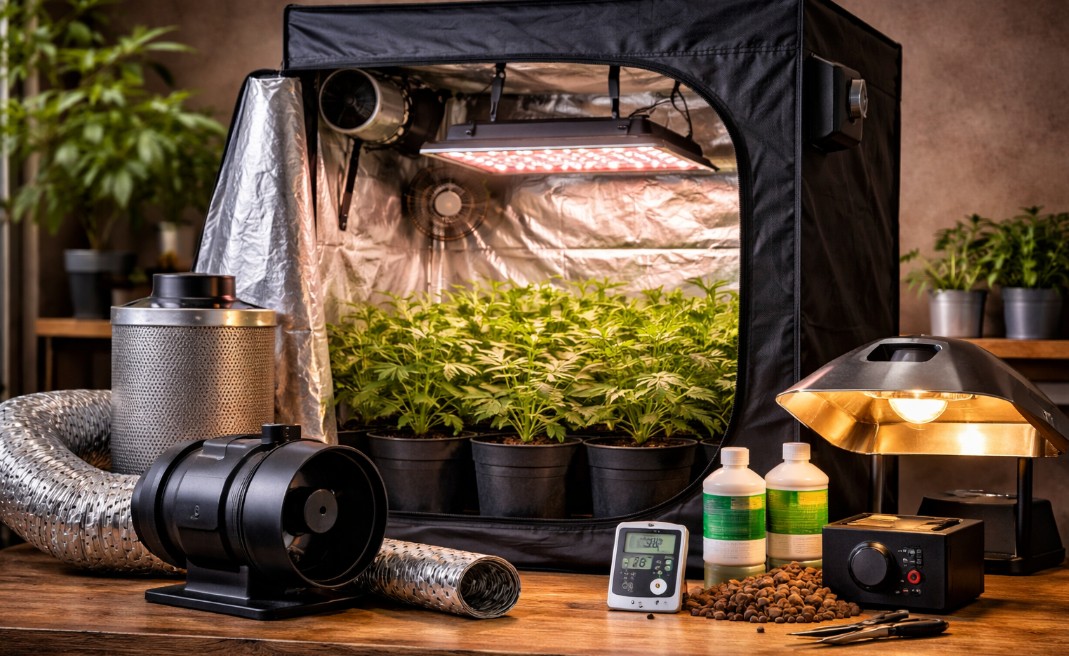 Kit de cultivo interior