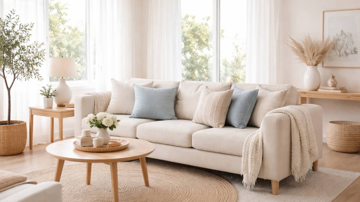 Cojines y mantas para renovar tu sofá: cómo combinarlos según el estilo del salón