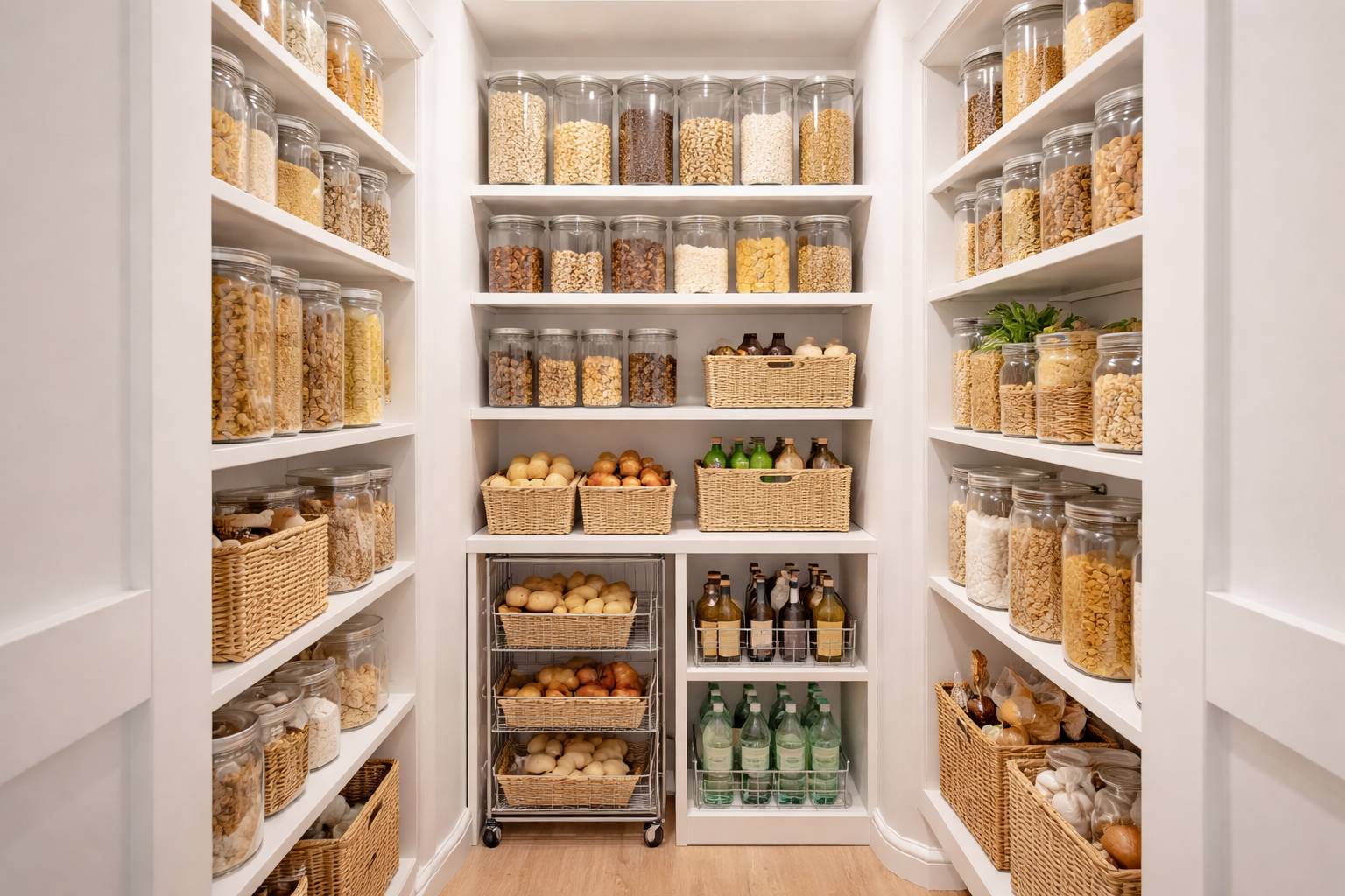 Cómo organizar una despensa pequeña: sistemas de almacenaje y accesorios recomendados