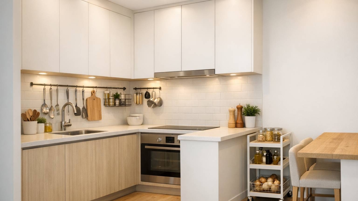 Errores habituales al organizar cocinas pequeñas y cómo evitarlos