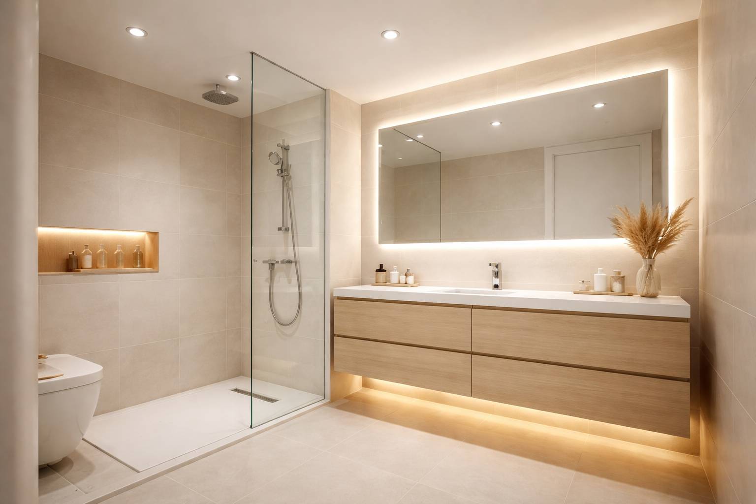 Iluminación LED para baños: cómo elegir la temperatura de color y el grado de protección adecuados