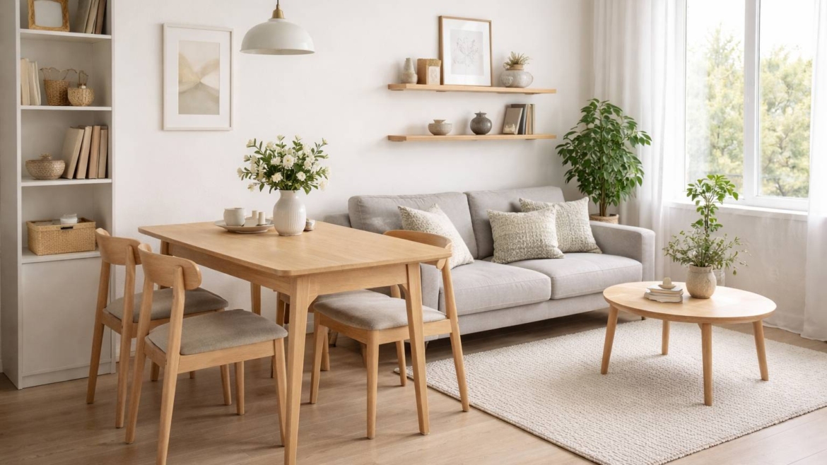 Mesas de comedor extensibles para salones pequeños: claves para elegir la más práctica