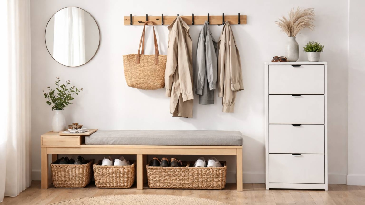 Soluciones para guardar zapatos en el recibidor: zapateros, bancos y alternativas creativas